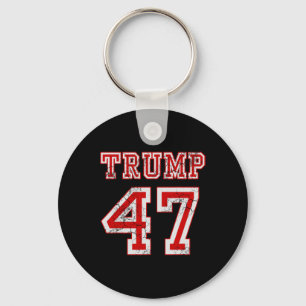 Chaveiro Trump 47 Eleições 2024 Homens Conservadores Republ