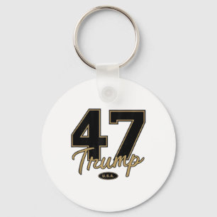 Chaveiro Trump 47 Trump 2024 Conservador Republicano 47 Tru