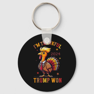 Chaveiro Trump Ação De Graças - Eu Sou Obrigado Trump Ganho