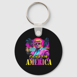 Chaveiro Trump Americano Golfo México Presidente Trump Somb
