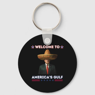 Chaveiro Trump America's Golfo México Presidente Trump Funn