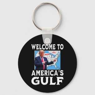 Chaveiro Trump America's Golfo México Presidente Trump Golf