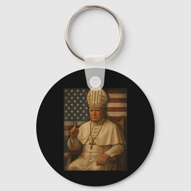 Chaveiro Trump As Vaticanos Republicanas do Papa Torna Vati (Frente)