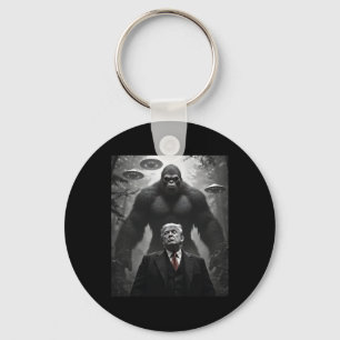 Chaveiro Trump Bigfoot Ovni Encontro Alienígena Visitação C