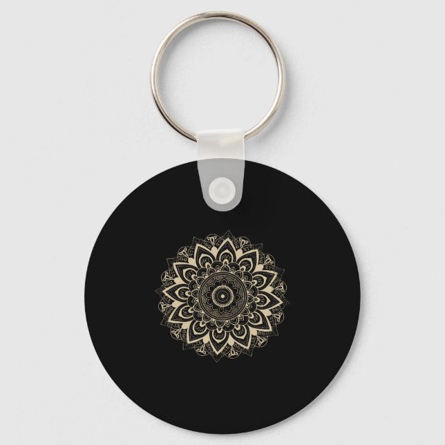 Chaveiro Trump Clic Estilo Mandala 86 47 Resistência Sutil  (Frente)