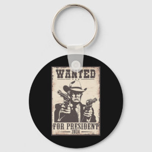Chaveiro Trump Cowboy queria nos EUA. Presidente 2024