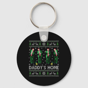 Chaveiro Trump Daddys Home White House Dance Torna Xmas Gra