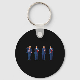 Chaveiro Trump Dança Pro Trump 2024 Trump Presidente Mega 