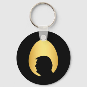 Chaveiro Trump de Ouro de bolso 45 47 Silhouette Happ