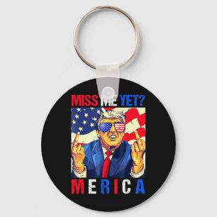 Chaveiro Trump Dedo do Meio Ainda Me Perdoa Bandeira Americ