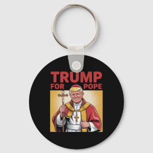 Chaveiro Trump Divertido Para A República Vaticano Católica