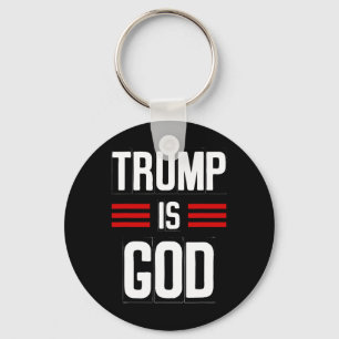 Chaveiro Trump É Deus Engraçado Trump É Deus