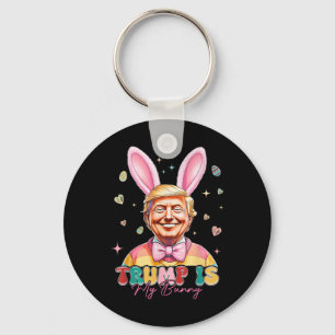 Chaveiro Trump É Meu Coelhinho Engraçado Coelhinho Coelhinh