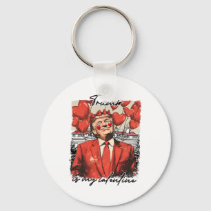 Chaveiro Trump É O Meu Dia de os namorados Engraçado Namora