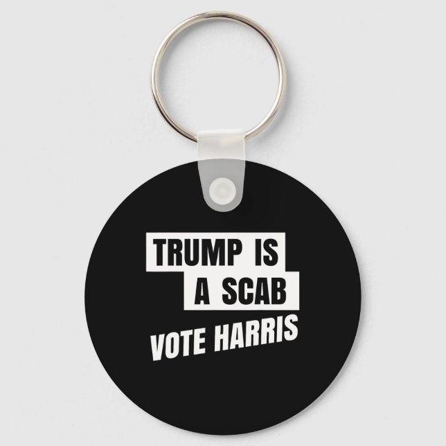 Chaveiro Trump É Um Voto De Cabra Harris 2 (Frente)