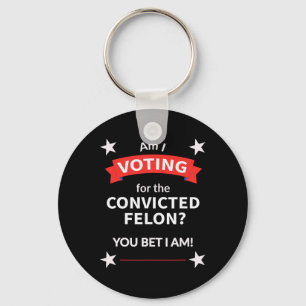 Chaveiro Trump Eleição Presidencial Política Felon