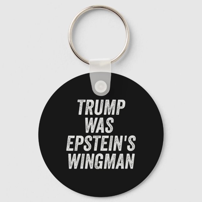 Chaveiro Trump foi o Design do Wingman de Epstein (Frente)