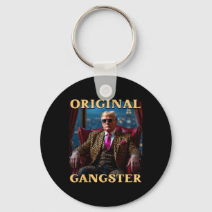 Chaveiro Trump Gângster Original Engraçado Donald Trump _1