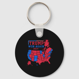 Chaveiro Trump Ganhou Novamente O Mapa Da Onda Vermelha Dos