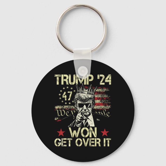 Chaveiro Trump Ganhou Supere Isso 2025 5  (Frente)