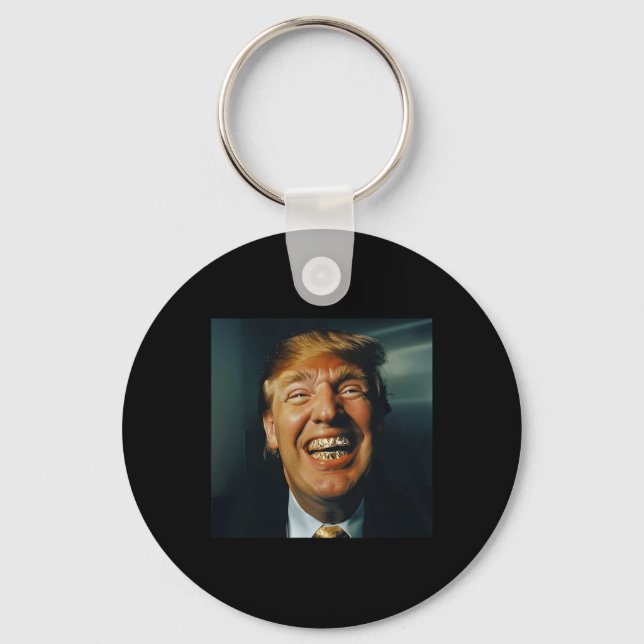 Chaveiro Trump Grillz (Frente)