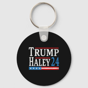Chaveiro Trump Haley 2024 Eleição Presidencial Republicano