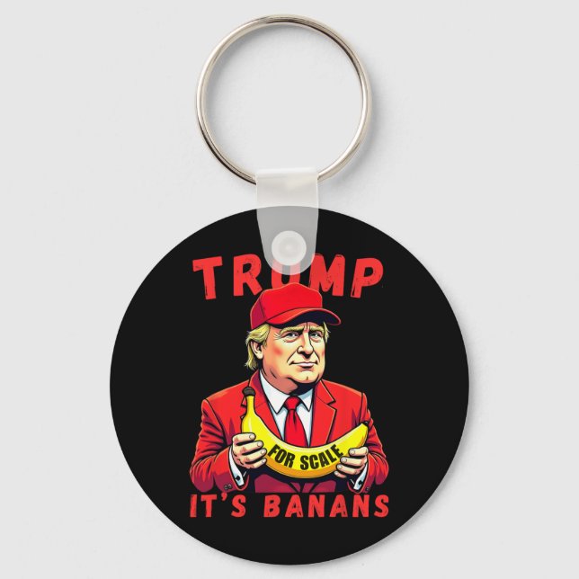 Chaveiro Trump It's Banana (for Scale) Starship (Frente)