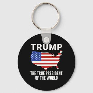 Chaveiro Trump O Verdadeiro Presidente Do Mundo 1 