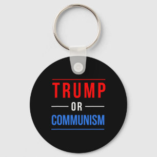 Chaveiro Trump Ou Comunismo Divertida Eleição 2025