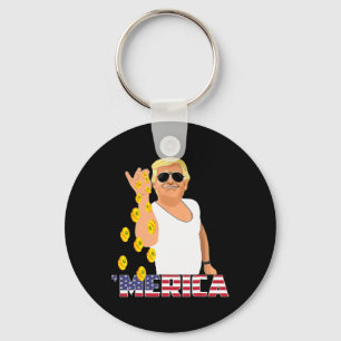 Chaveiro Trump Outfits 2024 Presidente Eleitoral Americano 