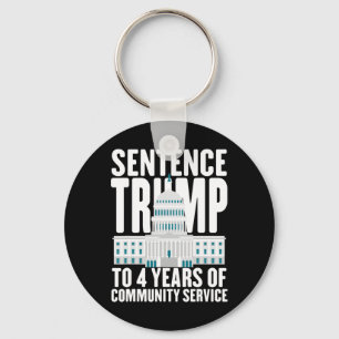 Chaveiro Trump Para 4 Anos De Serviço Comunitário Pro Trump