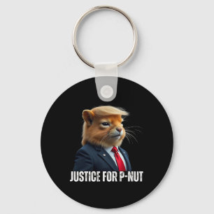 Chaveiro Trump Para P-nut O Esquilo Justiça Para Amendoim T