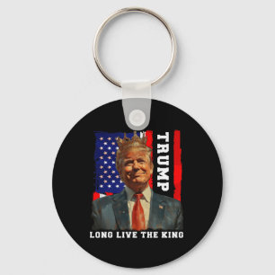 Chaveiro Trump Rei Presidente Viva o Rei Trump