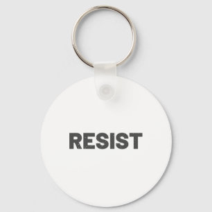 Chaveiro Trump Resistir Protesto Político Impugnar Anti Gov