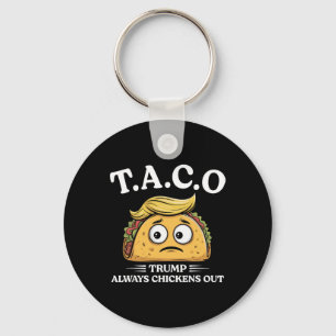 Chaveiro Trump Sempre Desiste Taco Engraçado Taco Trump Cam