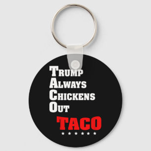 Chaveiro Trump Sempre Desiste Taco Trade Meme Engraçado 3