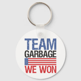 Chaveiro Trump - Team Garbage Nós Ganhamos