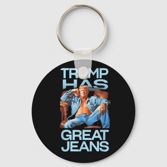 Chaveiro Trump Tem Jeans Excelentes Engraçados Presentes Po (Frente)