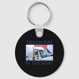 Chaveiro Trump Trash 2024 Vintage Garbyge Para Trump