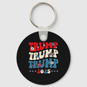 Chaveiro Trump Trump Trump 2025 Presidente Inauguração 45 4