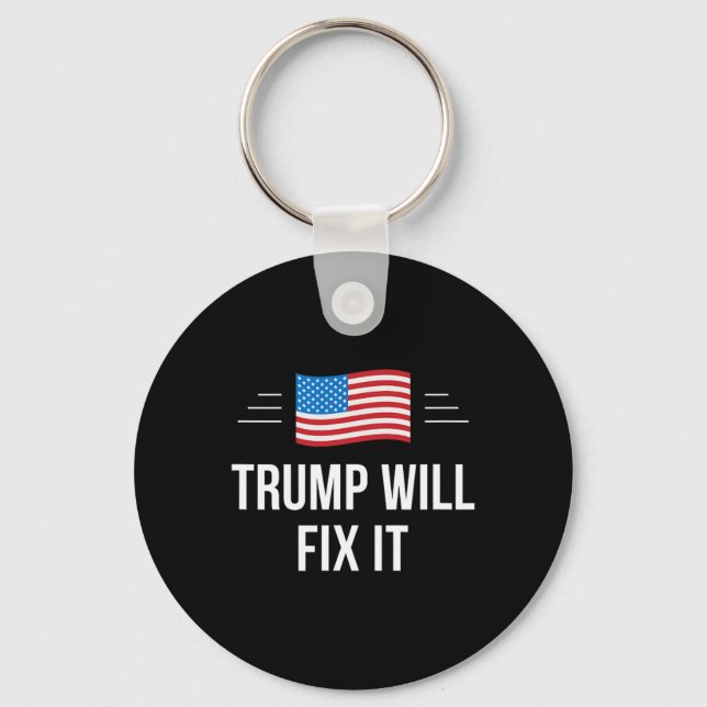 Chaveiro Trump Vai Corrigi-Lo - (Frente)