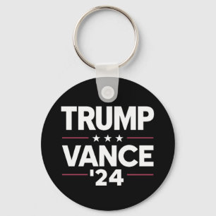 Chaveiro Trump Vance 2024 Para Presidente Vice-Presidente E