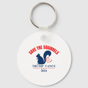 Chaveiro Trump Vance 2024 Salve Os Esquilos