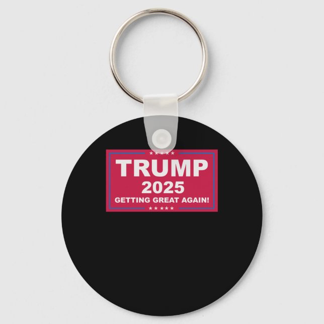 Chaveiro Trump Vance 2025 - Excelente Novamente () (Frente)