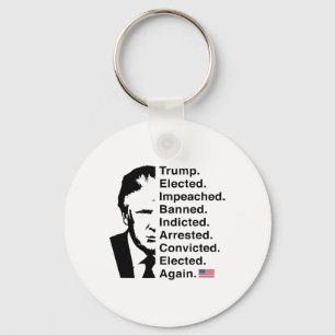 Chaveiro Trump Won 2024 Lista Word Reelege Vitória 45 47 Tr