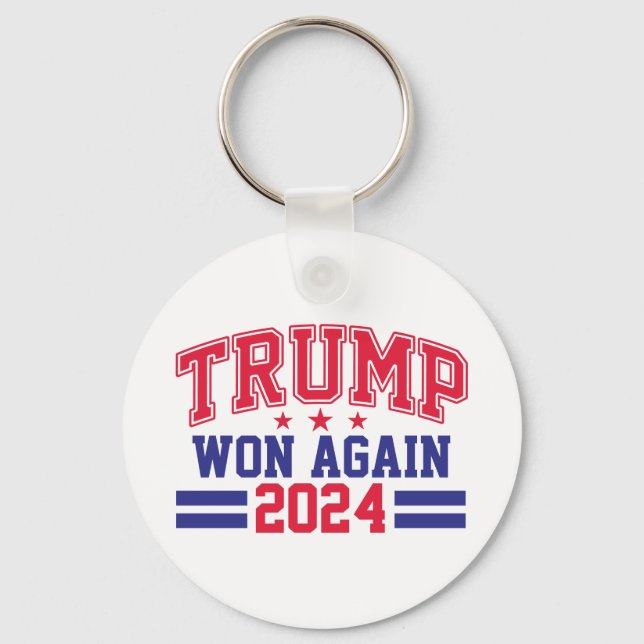 Chaveiro Trump Won Novamente 2024 (Frente)