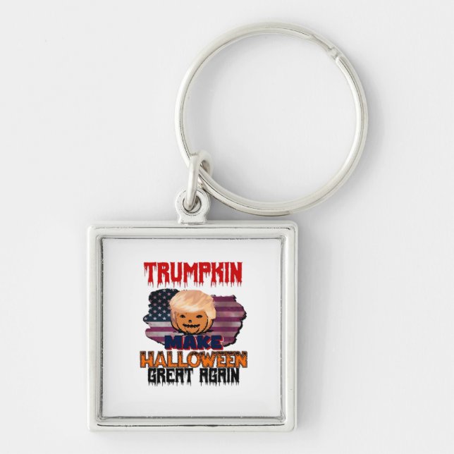 Chaveiro Trumpkin Halloween Classic (Frente)