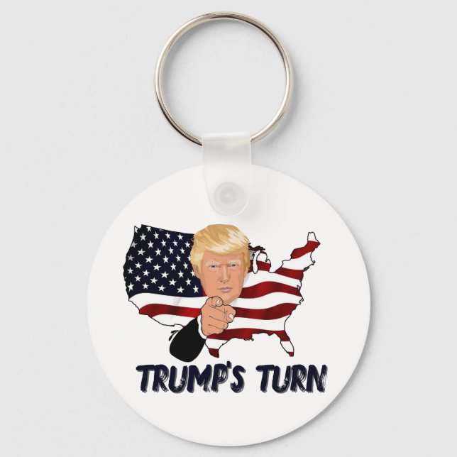 Chaveiro Trump's turn keychain (Frente)