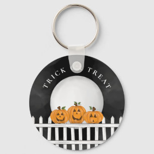Chaveiro Truque De Halloween Ou Tratar Pumpkin Jack O Lante