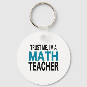 Chaveiro Trust Me, I'm A Math Teacher (blue edition)